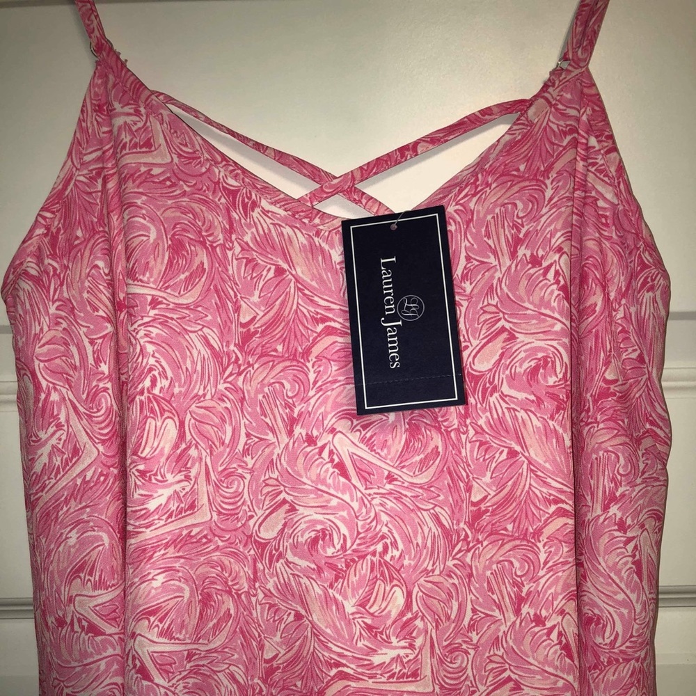 LOLA SWING DRESS IN RUFFLE SOME FEATHERS BY LJ - Picture 4 of 4